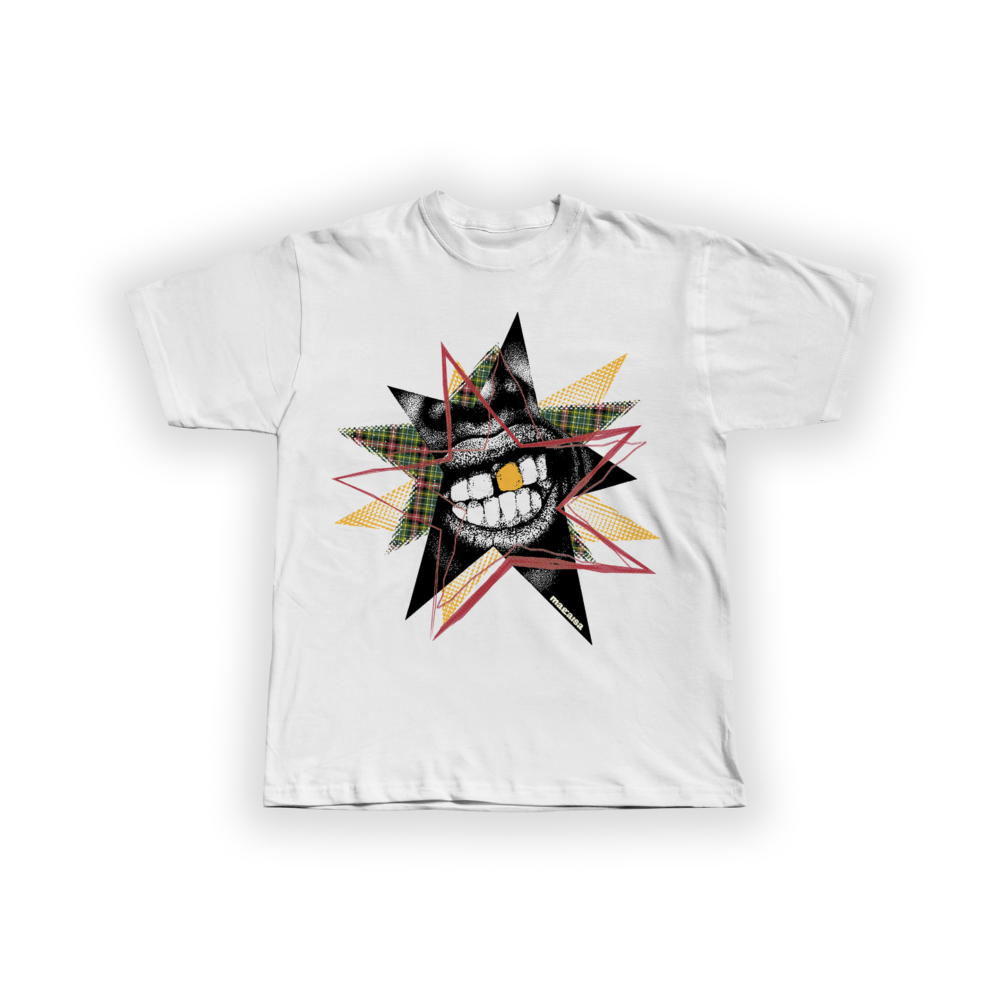 Black Star T-Shirt - White