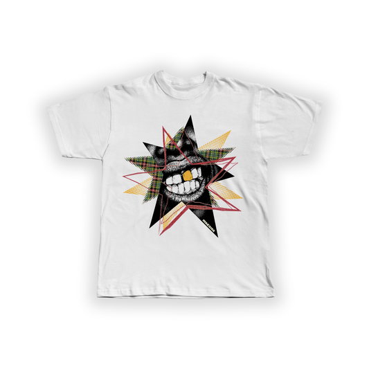 Black Star T-Shirt - White
